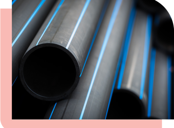 HDPE PIPES & FITTINGS HDPE, or High-Density Polyethylene, is a strong, flexible, and corrosion-resistant plastic commonly used for pipes and fittings in various applications. HDPE fittings are designed to connect or join HDPE pipes, ensuring leak-proof and durable connections. These fittings come in various shapes and sizes, like elbows, tees, and reducers, allowing for efficient fluid transfer and distribution